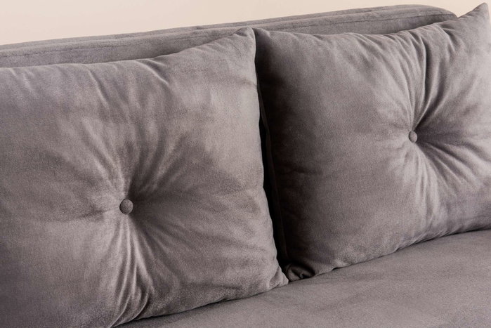 Atelier Del Sofa Cosmo Sofá-Cama de 2 Plazas - Gris